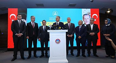 Kayseri'de Türkiye'nin Huzuru toplantısı gerçekleştirildi