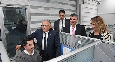 Kayseri'nin çağrı merkezi 2024'ün ilk 6 ayında 599 bin 853 çağrıya cevap verdi