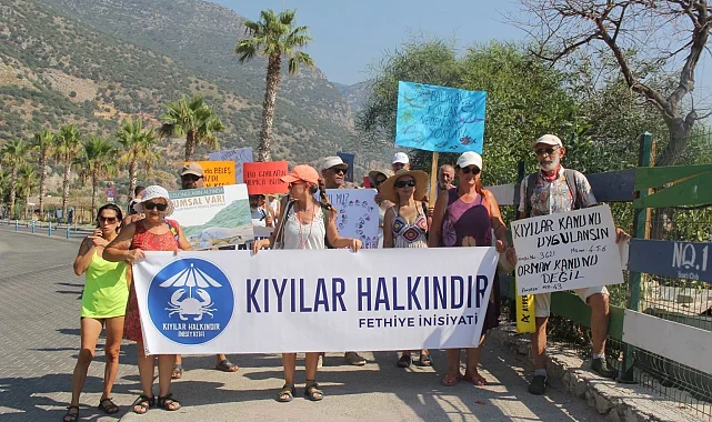 Kıyılar Halkındır İnisiyatifi Ölüdeniz'den seslendi