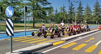 Kocaeli Trafik Eğitim Parkında yaz eğitimleri başladı