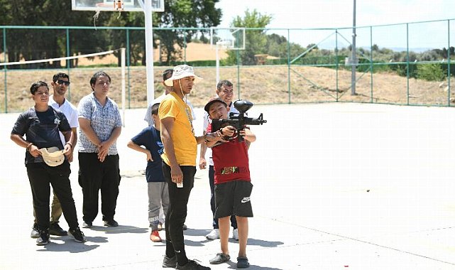 Konya'da özel çocuklar baba-oğul kampında buluştu