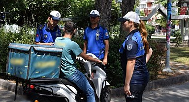 Manisa'da yayalar için denetimler sürüyor