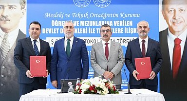 'Mesleki ve Teknik'te devlet teşviki protokolü