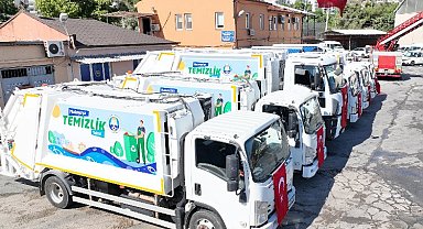 Mudanya'da temizlik filosu yeni araçlarla güçlendi