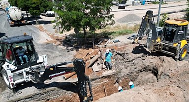 Nevşehir Belediyesi'nden altyapı çalışması