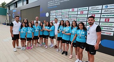 Nevşehir Belediyesi'nin U13 Sutopu gururu