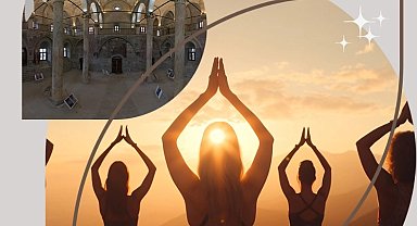 Nevşehir Meryem Ana Kilisesi'nde Yoga Etkinliği