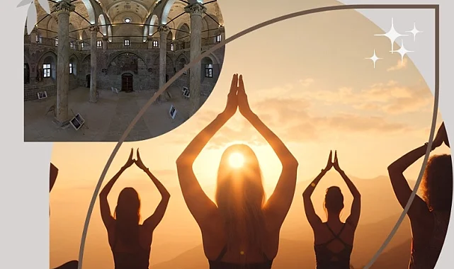 Nevşehir Meryem Ana Kilisesi'nde Yoga Etkinliği
