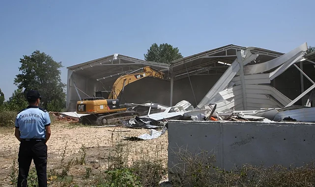 Nilüfer'de kaçak yapıya göz açtırılmıyor