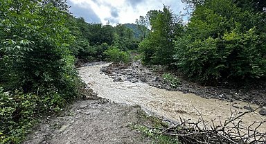Ordu'da üç ilçeyi sel vurdu: 1 ölü