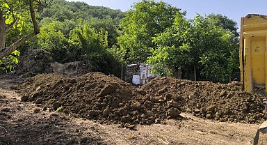 Osmangazi'de kaçak hafriyat dökenlere ceza