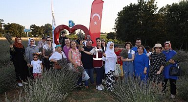 Özel çocuklar Lavanta Bahçesi'nde buluştu