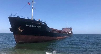 Rusya'dan Gemlik'e yüküyle geliyordu... Mudanya açıklarında karaya oturdu!
