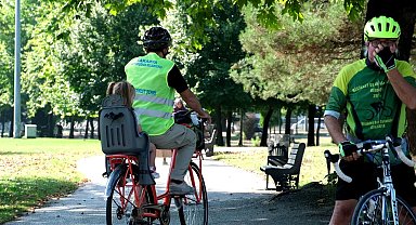 Sakarya'da pedallar dostluğa döndü