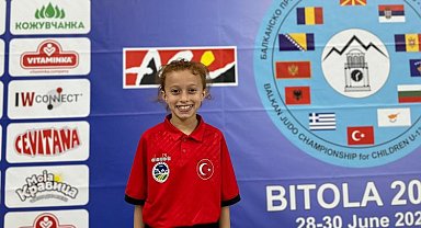 Sakaryalı judocu Balkanlar'da gümüş madalyayı kazandı
