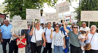 Tokat'ta CHP'li belediyeye protesto! Başkan istifaya çağrıldı