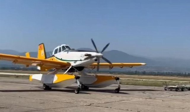 Türkiye'den Kuzey Makedonya'daki orman yangına destek