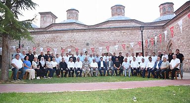 Yenişehir'de Kaymakam Mustafa Güney'e veda yemeği