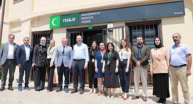 Yeşilay Genel Başkanı'ndan Bursa'ya ziyaret