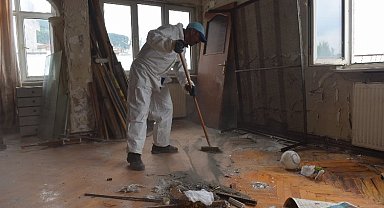 Yıldırım'dan 'çöp' ev mesaisi