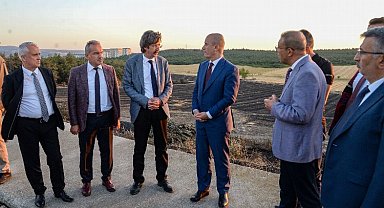 YÖK Başkanı Prof. Dr. Özvar'dan BUÜ'ye geçmiş olsun ziyareti