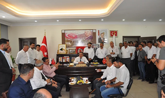 AK Parti İl Başkanı ilk ziyareti Sason'a gerçekleştirdi
