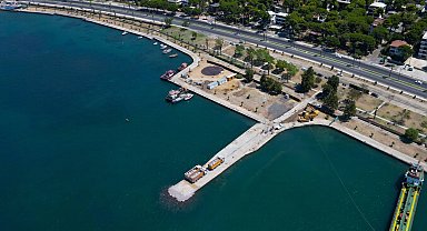 Aliağa Yolcu İskelesi için çalışmalara başlandı