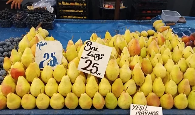 Armut, Bursa tezgahlarında yerini almaya başladı