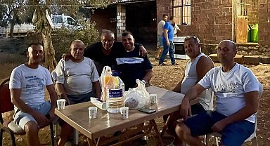 Aydın Didim'de yangından zarar gören vatandaş belediye katkısı