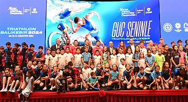 Balıkesir'de Triatlon heyecanı