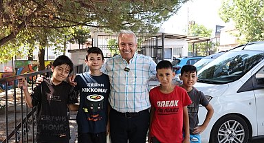 Başkan Şadi Özdemir Yaz Atölyeleri'ne katıldı