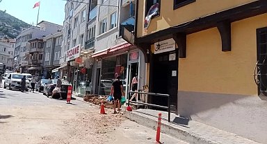 Bursa Muradiye'de altyapı çalışmaları devam ediyor!