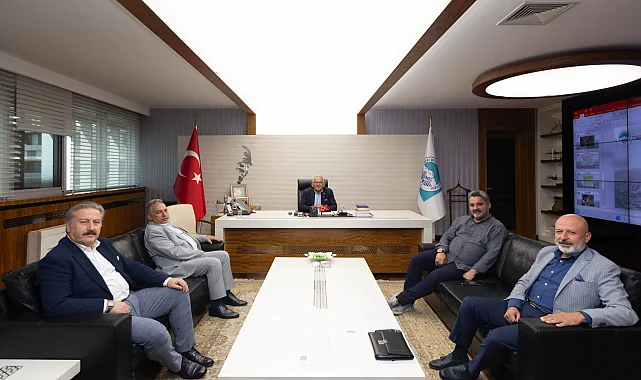 Büyükkılıç, başkanlarla Büyükşehir'de bir araya geldi