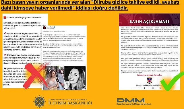 Dilruba gizlice tahliye mi edildi? Açıklama geldi