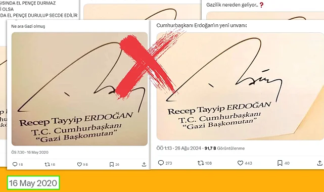 DMM: Erdoğan'ın imzalı evrak iddiası doğru değil