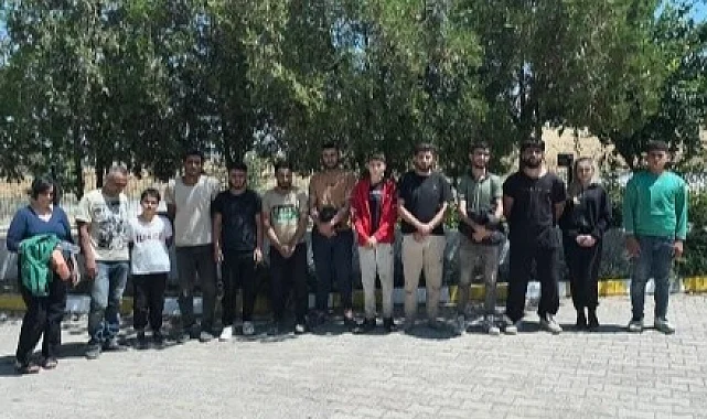 Edirne'de 40 düzensiz göçmen yakalandı