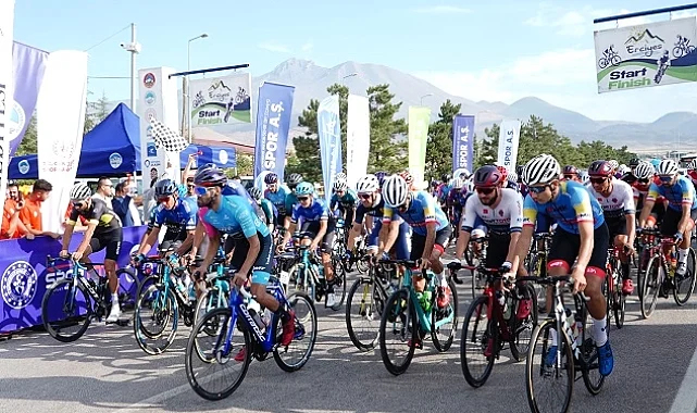 Erciyes Uluslararası Yol Biskleti yarışları başladı