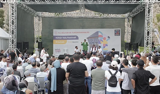 Erzurum Kültür Yolu Festivali'nde birbirinden renkli etkinlikler