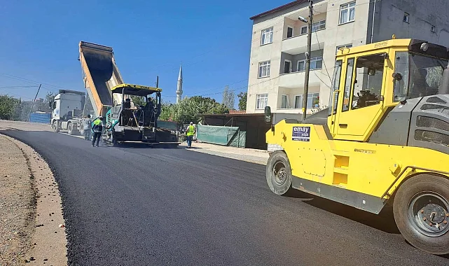 Gebze Kirazpınar'da asfaltlama yapıldı