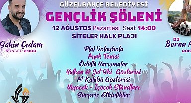 Güzelbahçe'de Gençlik Şöleni başlıyor