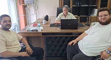 Halil Can Uvacıklı ve Alpcan Demir'den İGFA'ya ziyaret