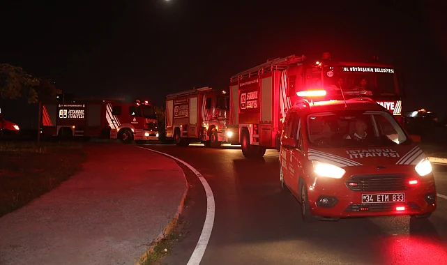 İstanbul İtfaiyesi Çanakkale ve İzmir yangınlarına müdahaleye destek verdi