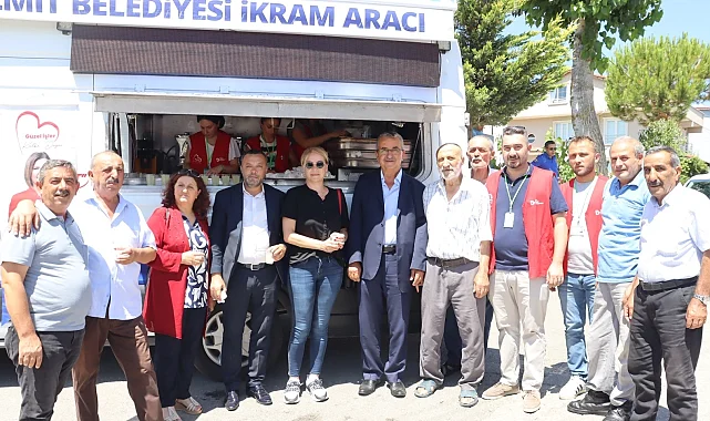 İzmit Belediyesi, Fatih Cami Cemaati ile buluştu