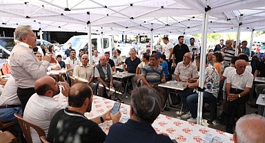 Kayseri Melikgazi'den Aydınlıkevler'e hizmet yağmuru