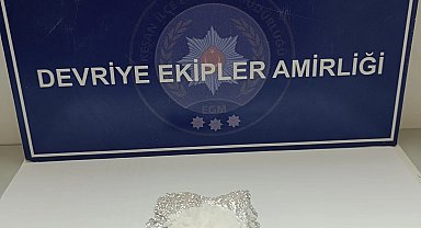 Keşan'da aranan şahısta metamfetamin bulundu