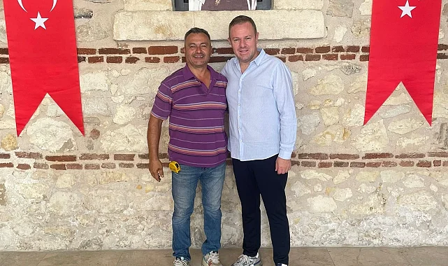 Kırklareli TSO Başkanı Soner Ilık, Saraçpen Yetkilisi Serkan Saraç'ı ağırladı