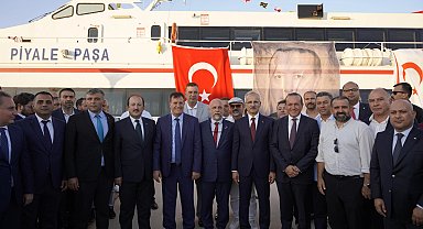 KKTC'ye açılan 5. kapı... En kısa mesafeli deniz rotası