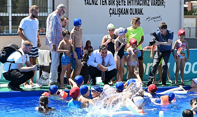 Manisa'da çocukların tatili renkli geçiyor