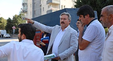 Melikgazi'nin sembol eseri Çarşı Melikgazi'de peyzaj çalışmaları başladı