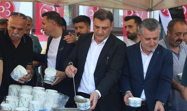 MHP Yıldırım'dan aşure ikramı!